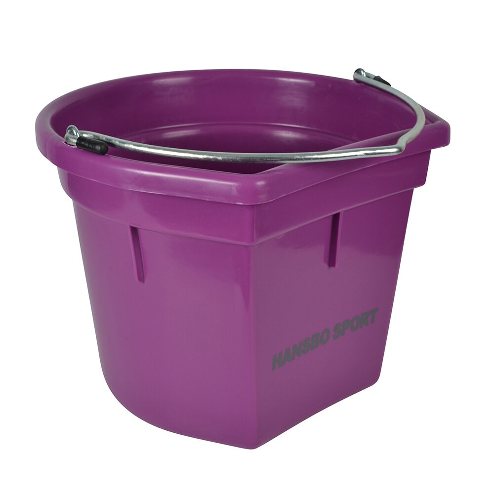 Hink med flat sida 20L Plum 