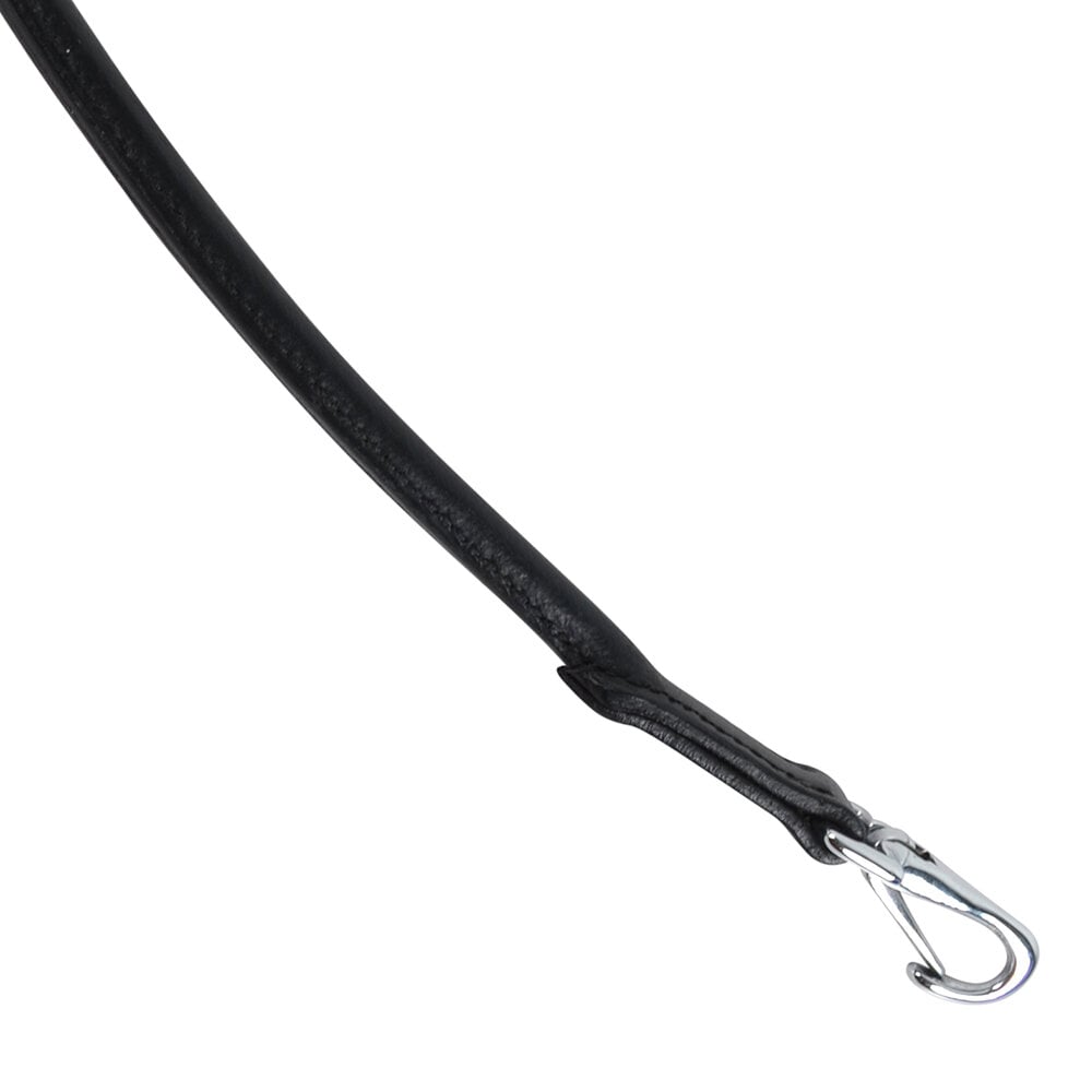 Sadelhandtag Silver Svart 41 cm