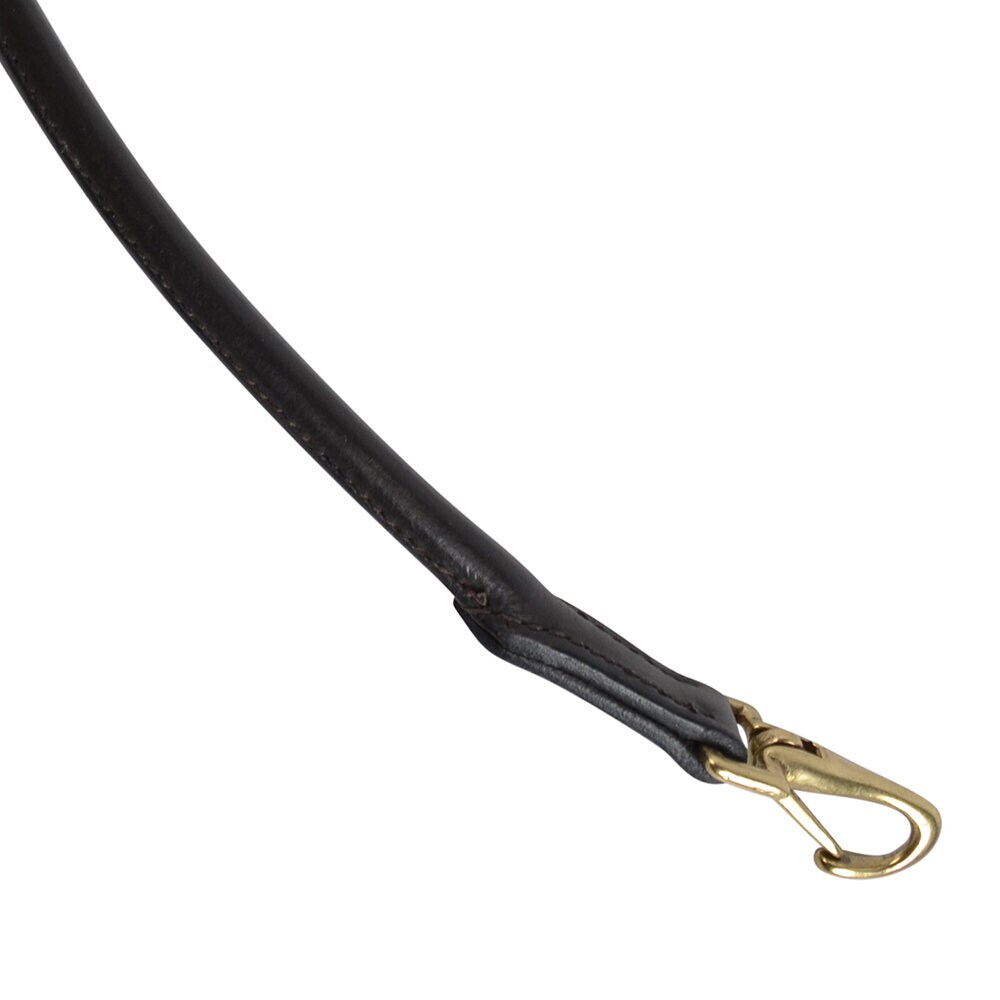 Sadelhandtag Mässing Brun 36 cm