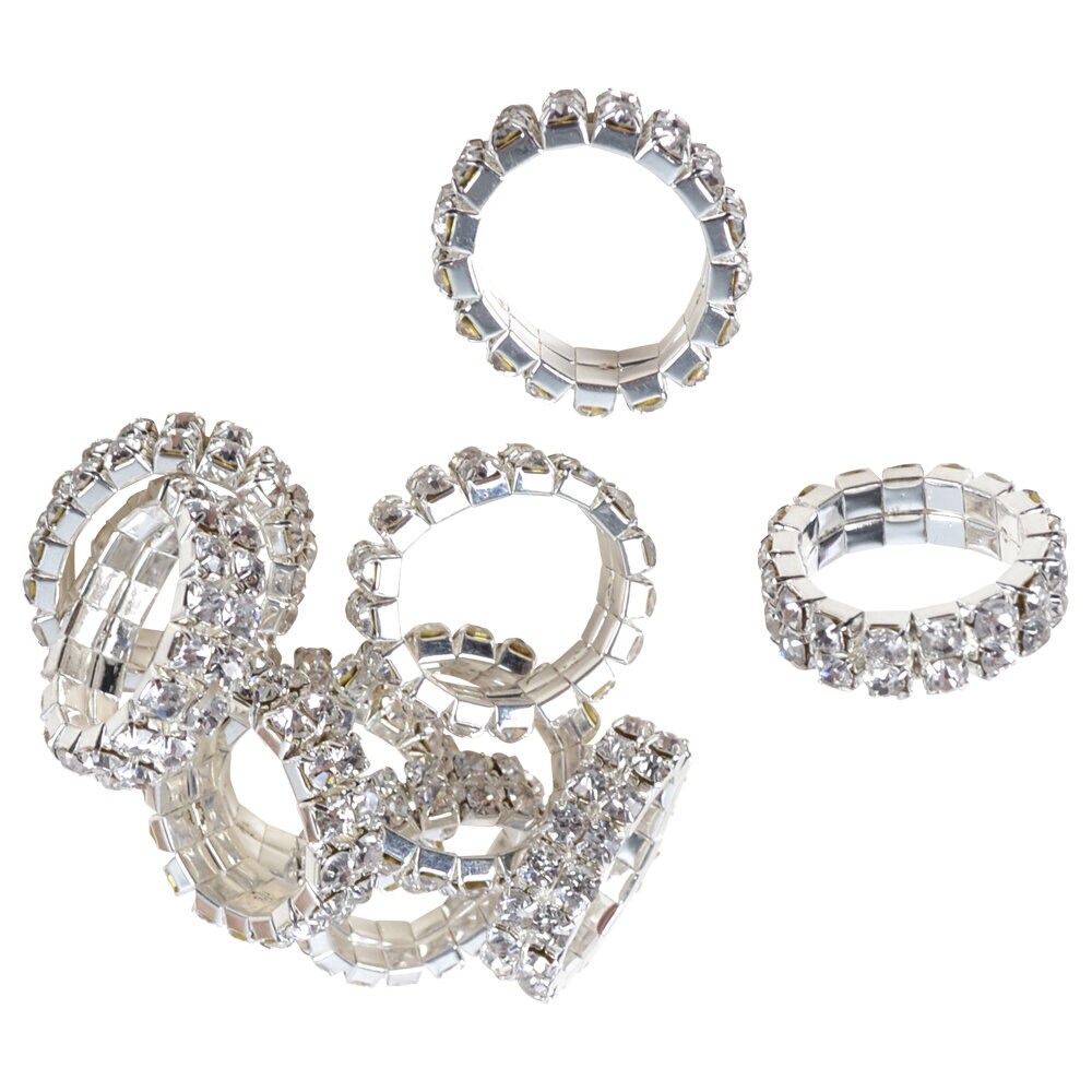 Flätningsband Crystal 10-pack