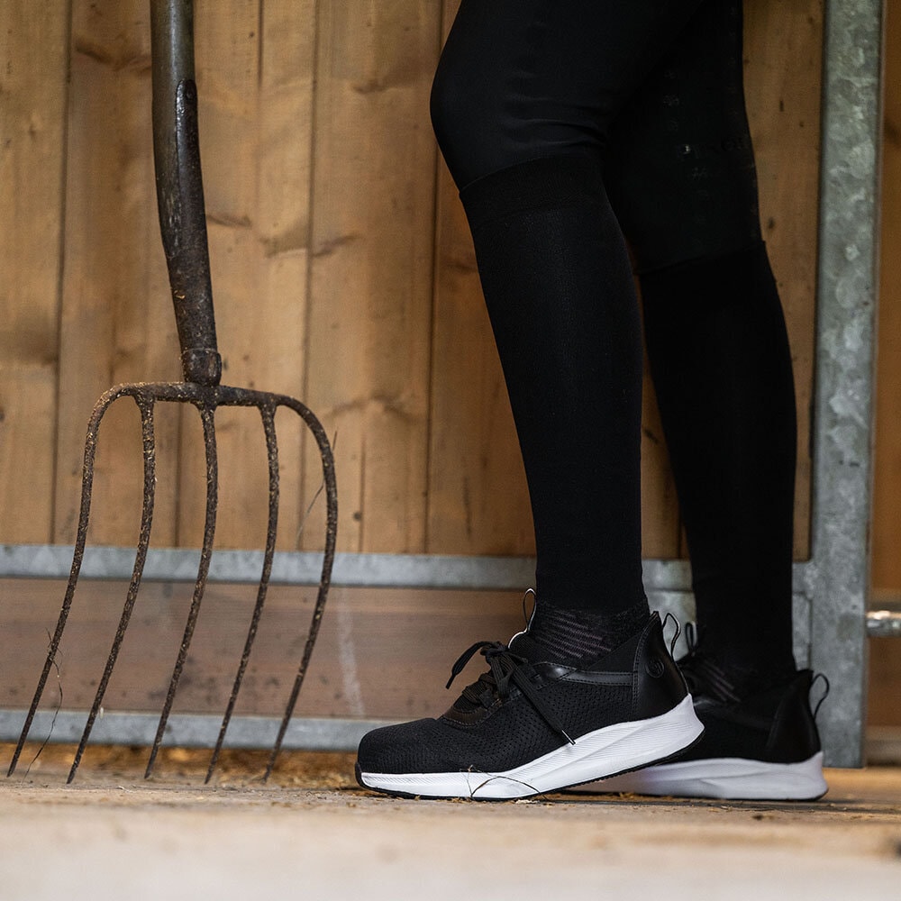 Svart Grooming Sneaker Stålhätta